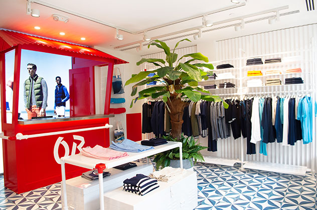 Orlebar Brown Store in Bal Harbour, Miami.