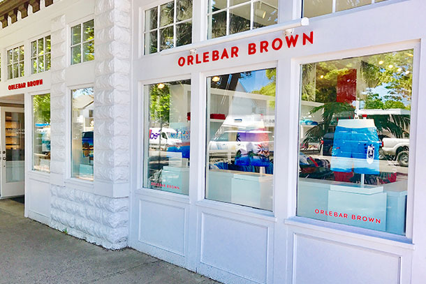 Orlebar Brown East Hampton Store in New York.